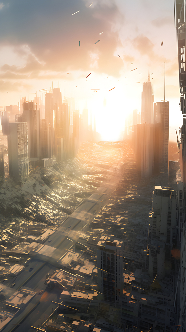 The future of modern civilisation - Impossible Images - Unique stock ...