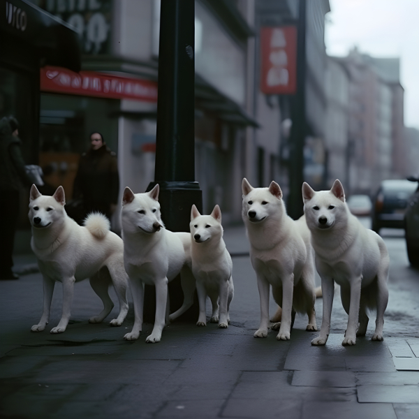 Dogs in the city Impossible Images Unique stock images for