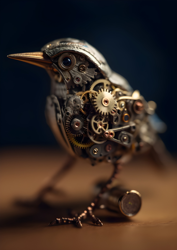 A clockwork bird - Impossible Images - Unique stock images for ...