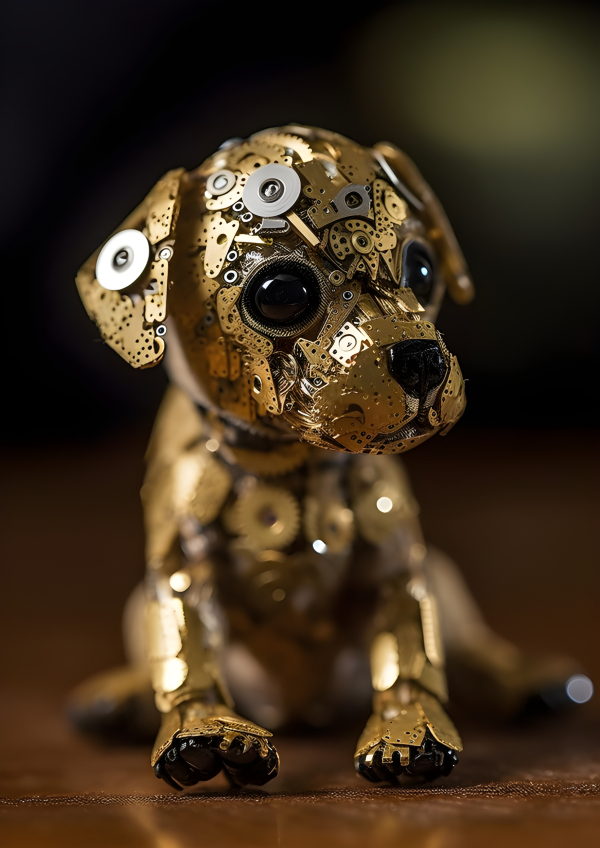 Tiny Mechanical Puppy Impossible Images Unique stock images for