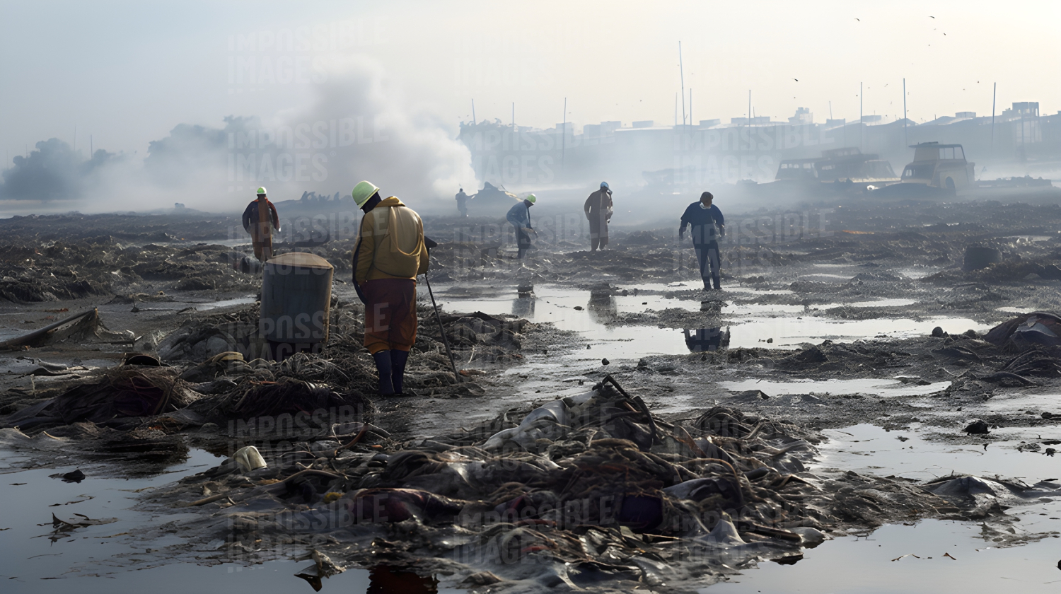An environmental disaster Impossible Images Unique stock images for