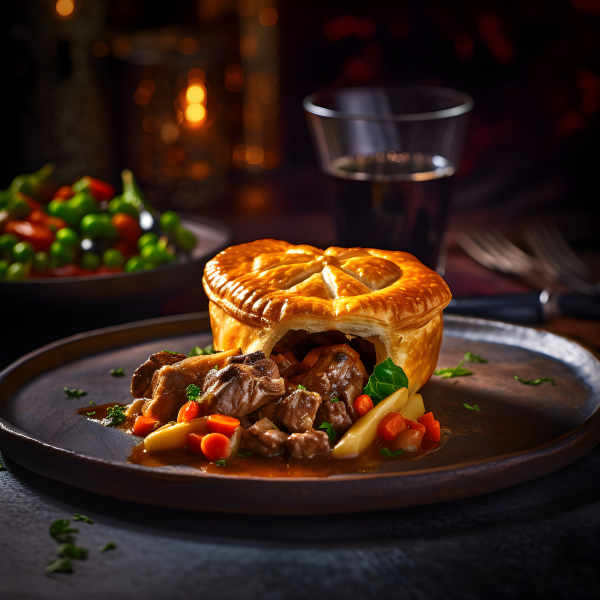 Steak and vegetable pie Impossible Images Unique stock images for